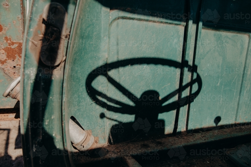Old rusty farm truck - Australian Stock Image
