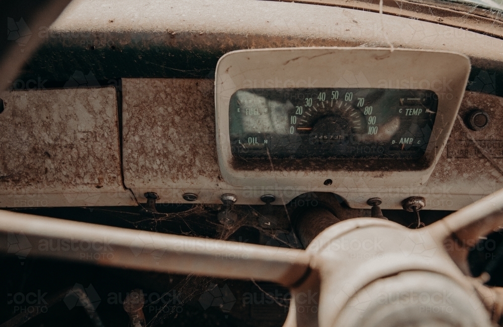 Old rusty farm truck - Australian Stock Image