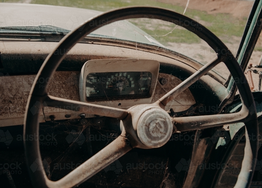 Old rusty farm truck - Australian Stock Image