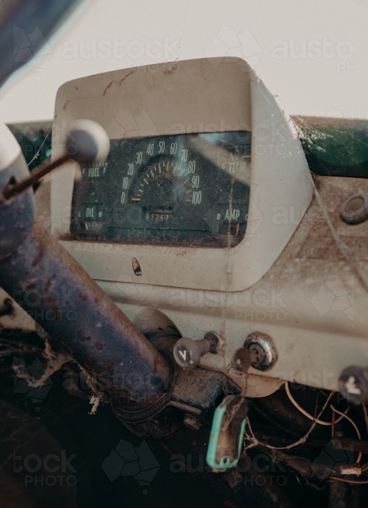 Old rusty farm truck - Australian Stock Image