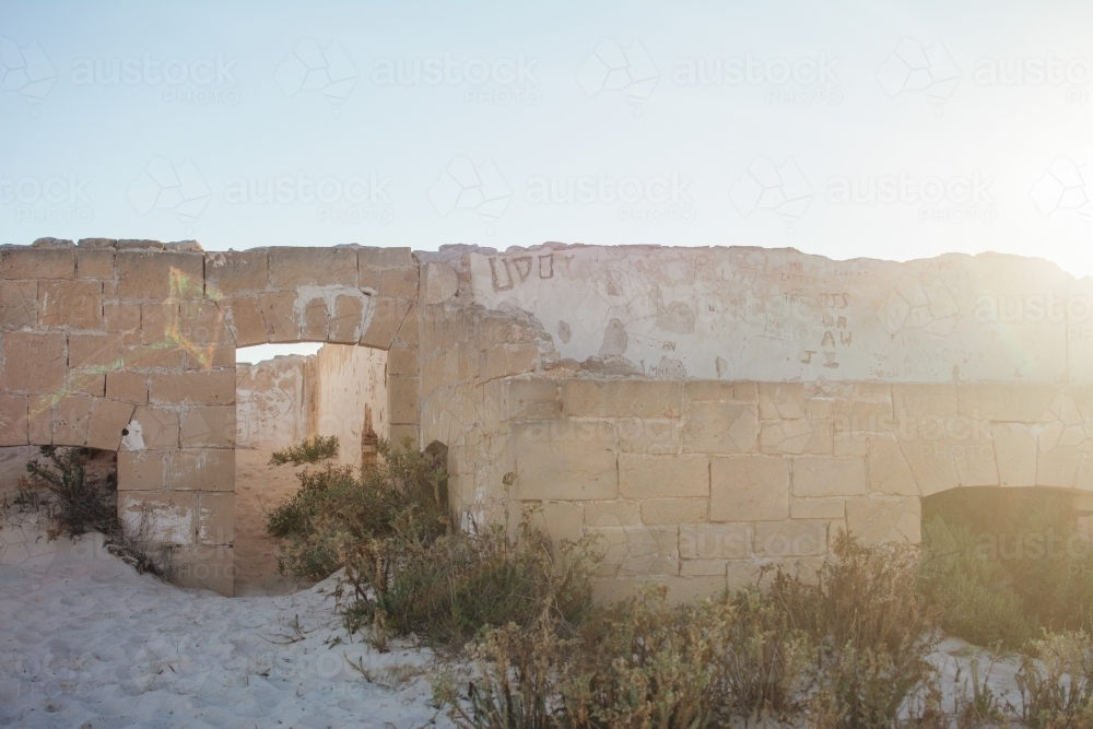 Old Telegraph Station in Eucla, Western Australia - Australian Stock Image