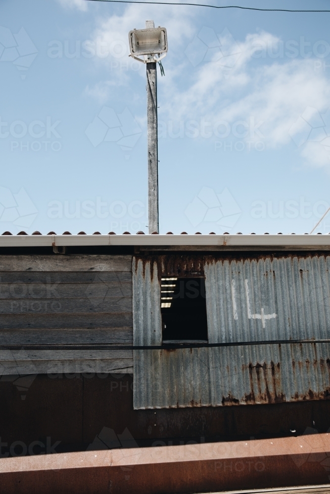 Old Whaling Station - Australian Stock Image