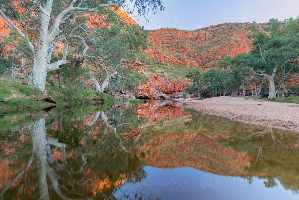 Ormiston Gorge, West MacDonnell Ranges, NT - Australian Stock Image