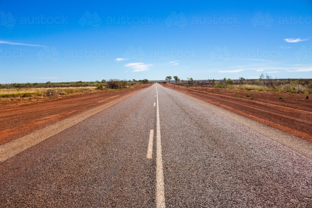 Outback road - Australian Stock Image
