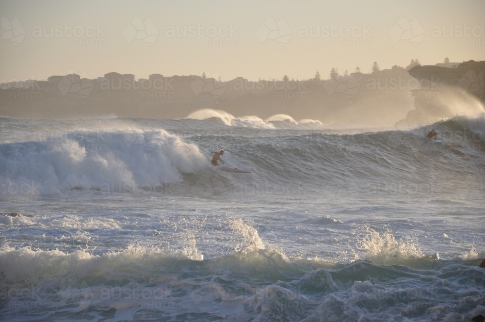 Paddle boarding - Australian Stock Image
