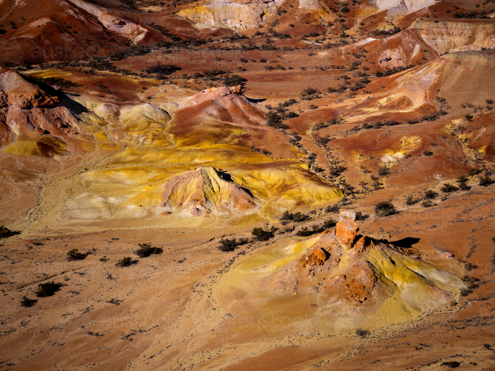 Painted Hills - Australian Stock Image