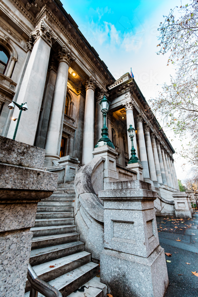 Parliament of South Australia Legislative Offices in the Adelaide CBD - Australian Stock Image