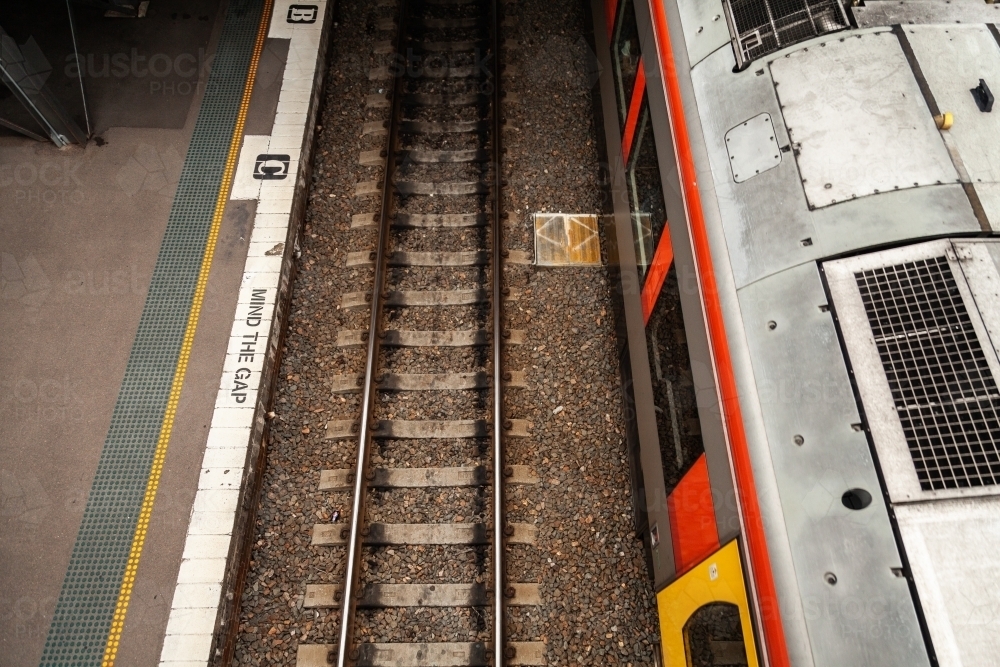 Image of Passenger train at Maitland train station Austockphoto