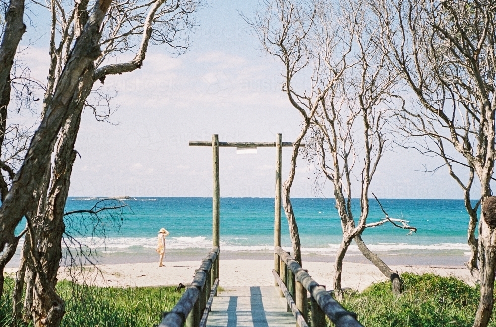 Pathway To The Beach - Australian Stock Image