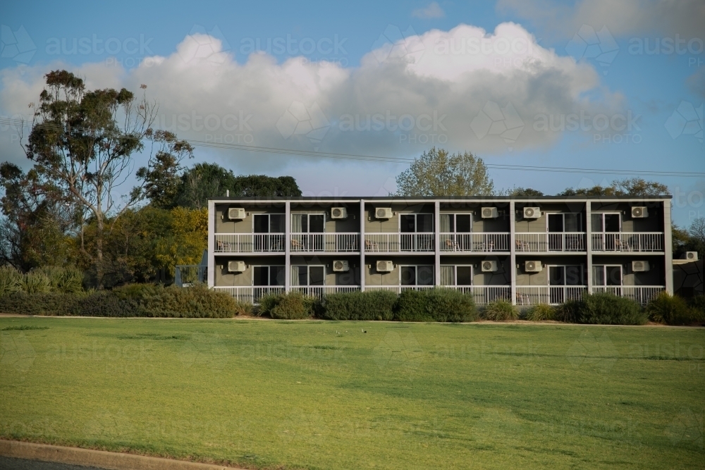 Photo of building: holiday house, motel hotel - Australian Stock Image