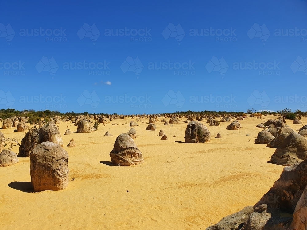 Pinnacle Rocks Perth Image of Pinnacle rock formations - Austockphoto