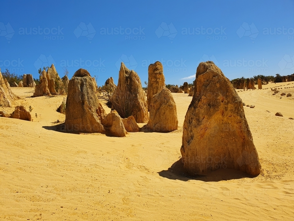 Pinnacle Rocks Perth Image of Pinnacle Rock formations - Austockphoto
