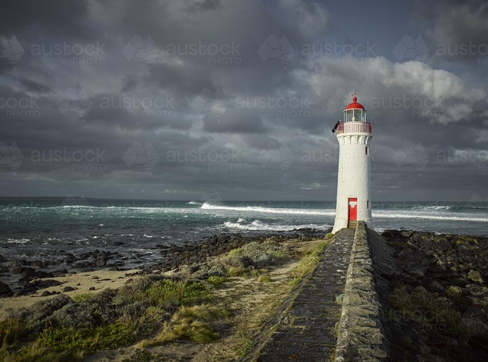 Port Fairy Lighthouse, VIC - Australian Stock Image