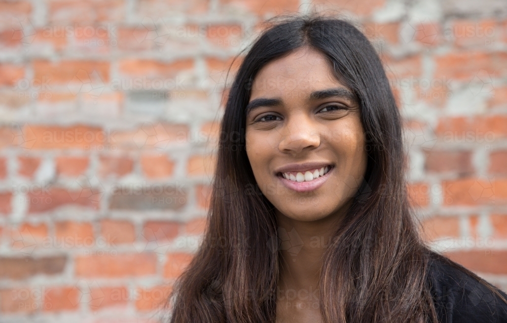 Portrait of a Woman - Australian Stock Image