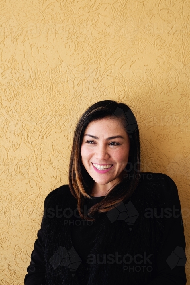 Portrait of Southeast Asian multicultural woman - Australian Stock Image