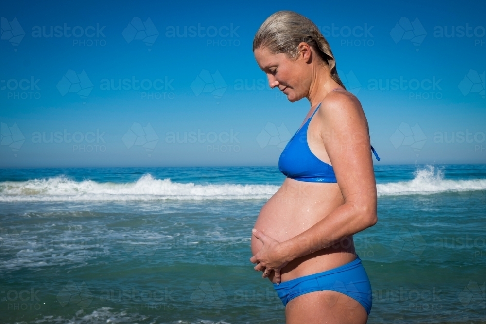 Lion King Dick Pregnant Belly Bikini