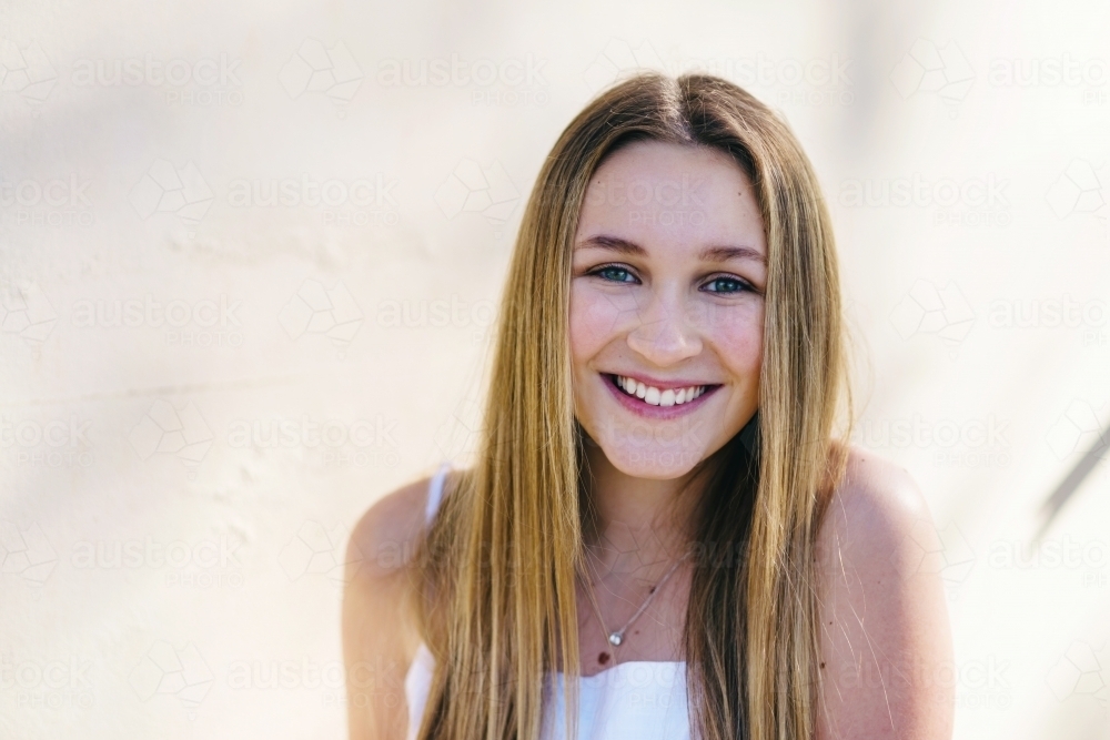 pretty teenage girl - Australian Stock Image