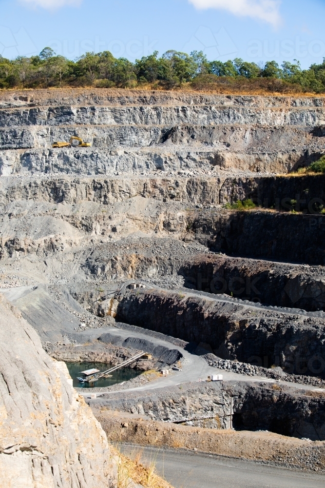 Quarry Operations : Austockphoto Quarry Operations - Australian Stock Image