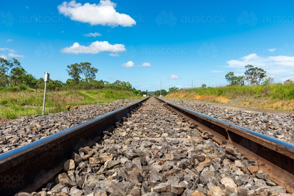 Image of railtracks - Austockphoto