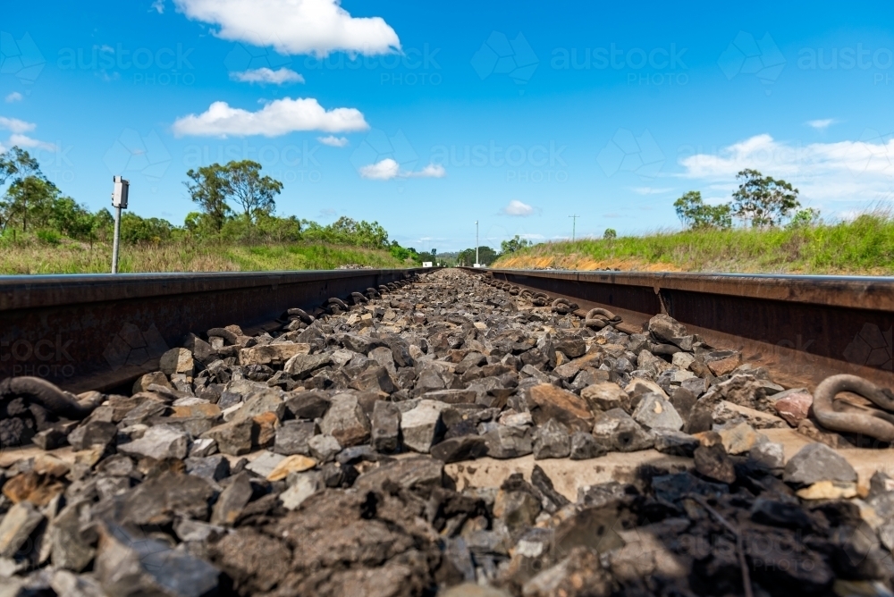 Image of railtracks - Austockphoto