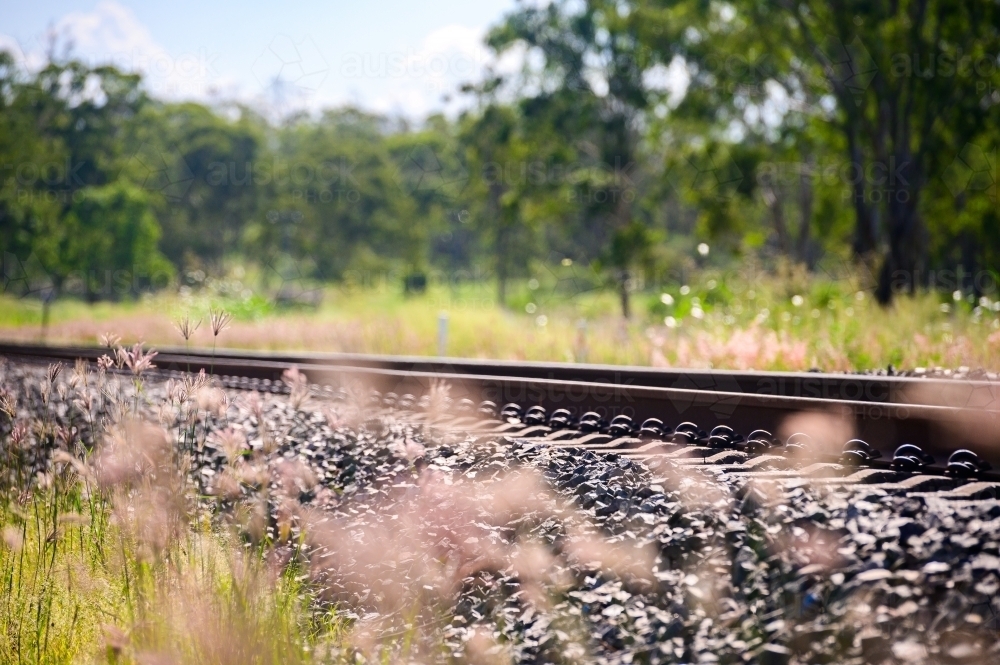 railtracks - Australian Stock Image