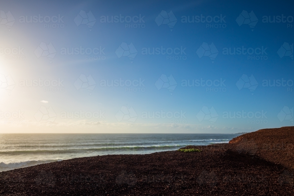 Red Cliff Beach - Australian Stock Image
