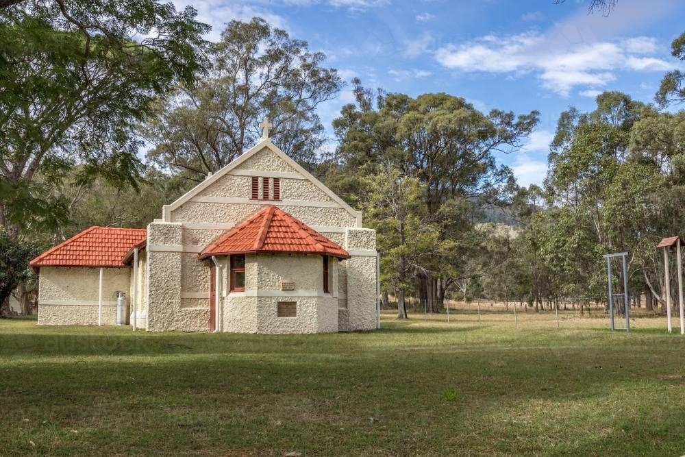 Reedy Creek Country Church - Australian Stock Image