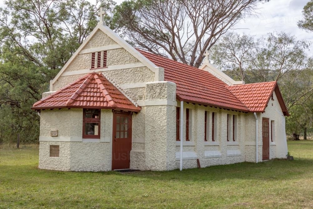 Reedy Creek Country Church - Australian Stock Image