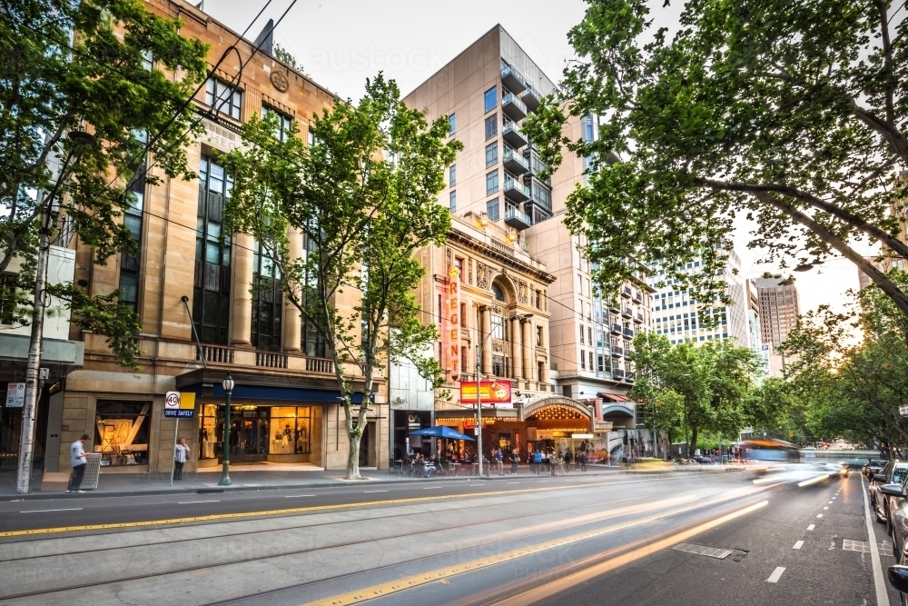Regent Theatre Melbourne Australia - Australian Stock Image