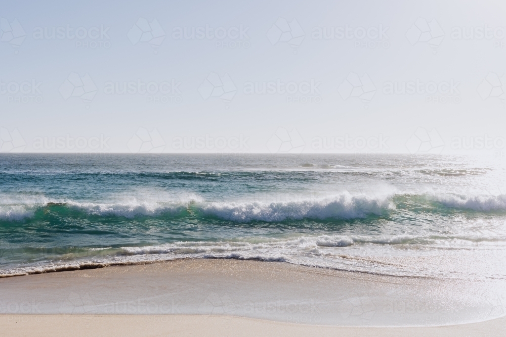 Remote Beach on Lower Yorke Peninsula - Australian Stock Image