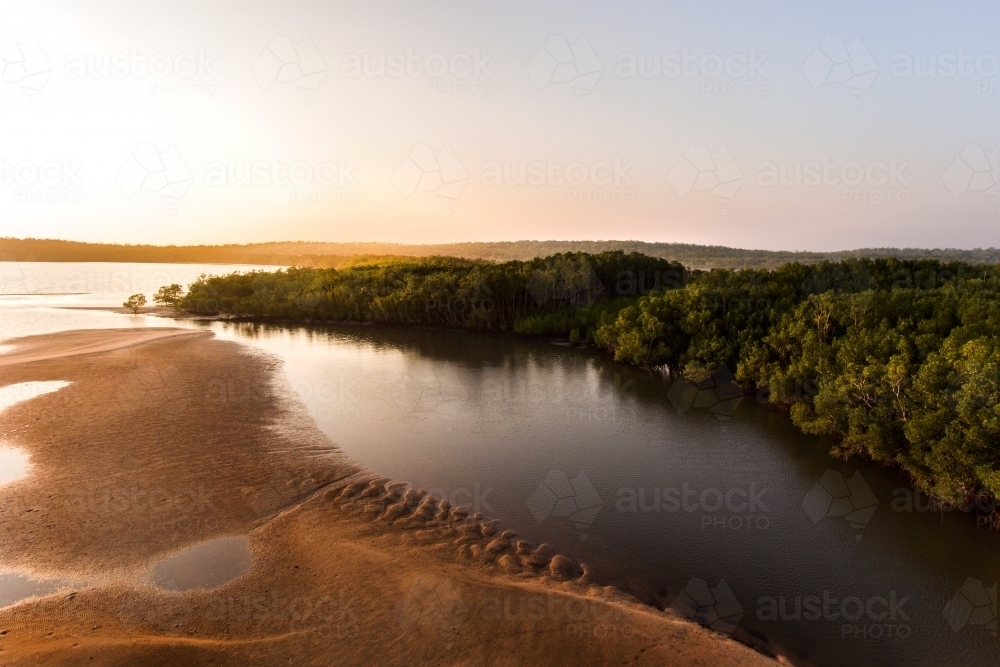 Remote wilderness northern Australia - Australian Stock Image