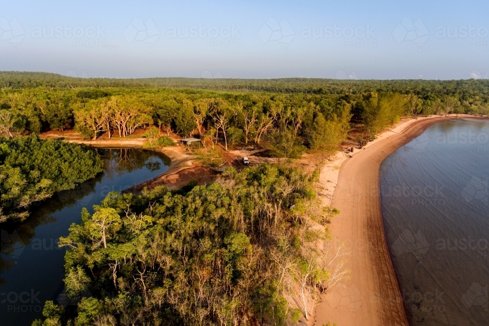 Remote wilderness northern Australia - Australian Stock Image