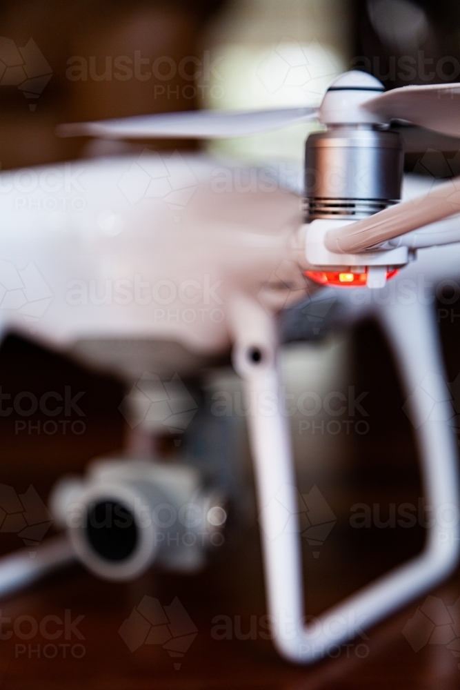 Remotely Piloted Aircraft Systems - Drone close up - Australian Stock Image