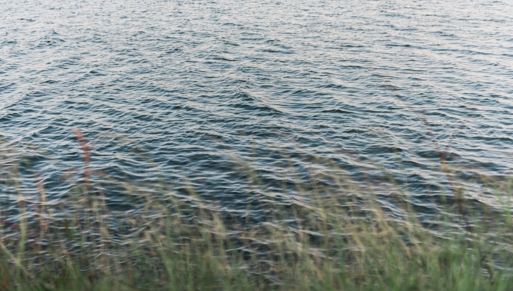 Rippled water of a river - Australian Stock Image