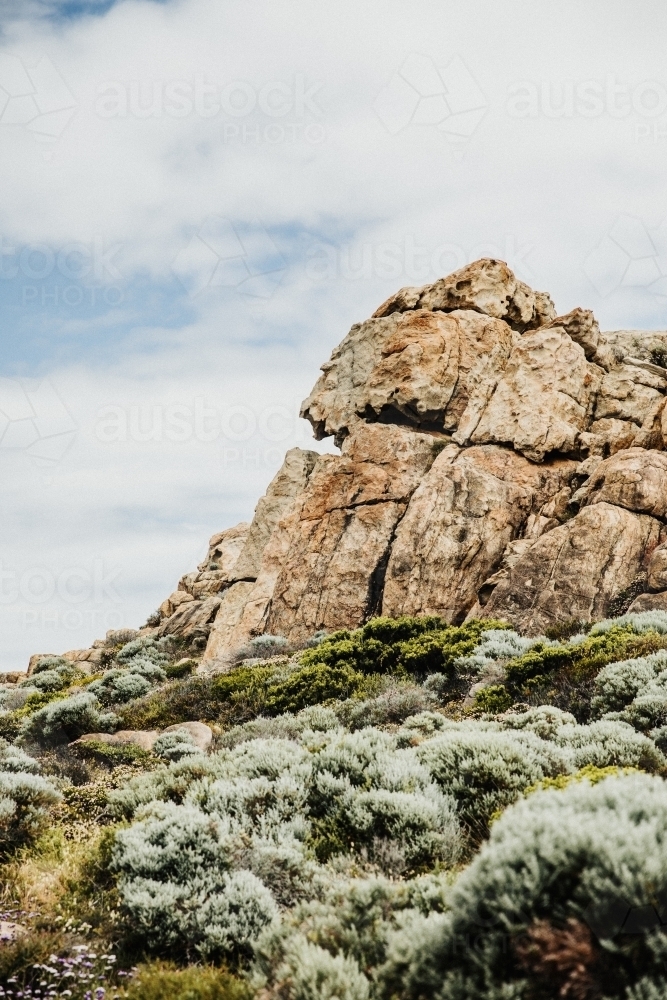 Rocky Coast - Australian Stock Image