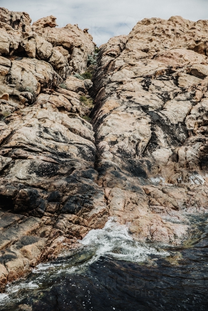 Rocky Coast - Australian Stock Image