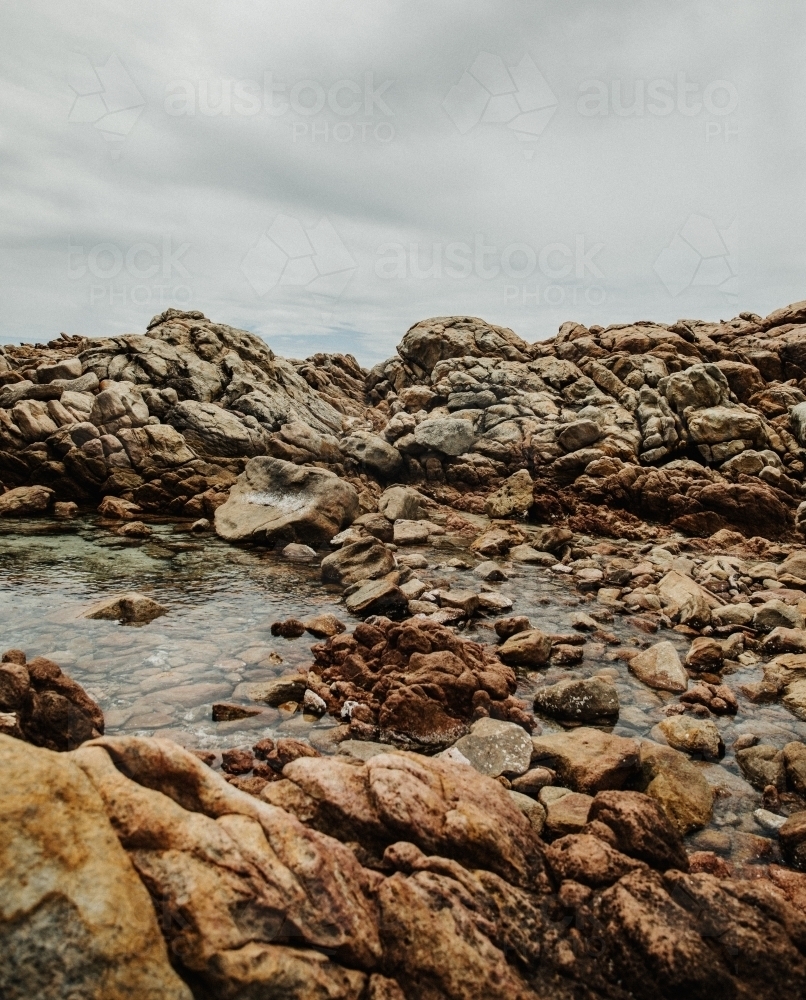 Rocky Coast - Australian Stock Image