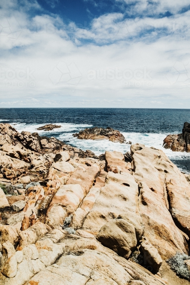 Rocky Coast - Australian Stock Image