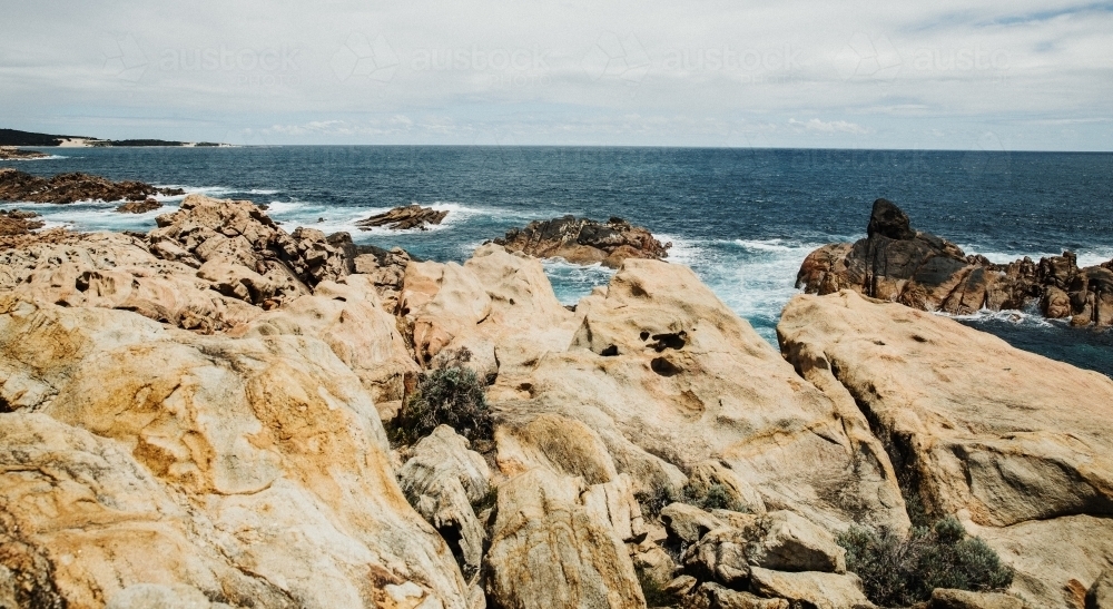 Rocky Coast - Australian Stock Image