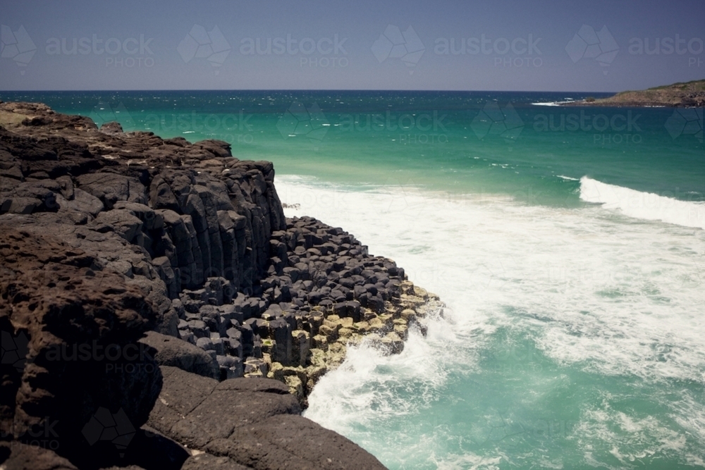 Rocky Coastline - Australian Stock Image