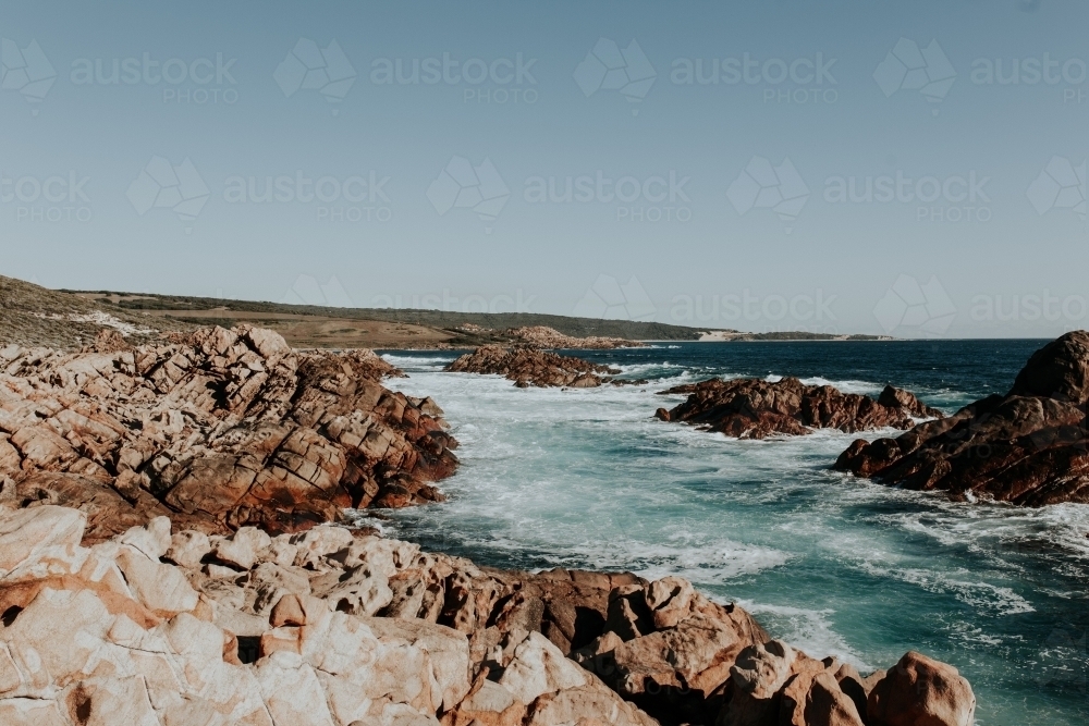 Rocky coastline - Australian Stock Image