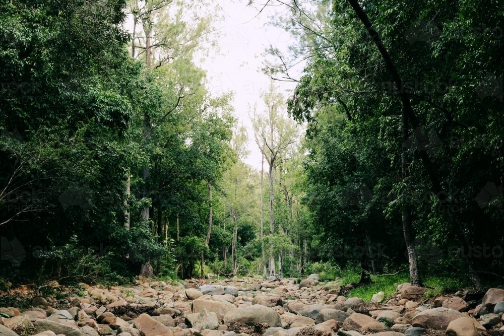 Image Of Rocky Riverbed Austockphoto