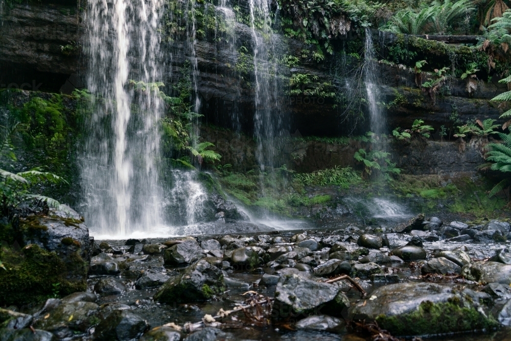 Russell Falls, Tasmania - Australian Stock Image