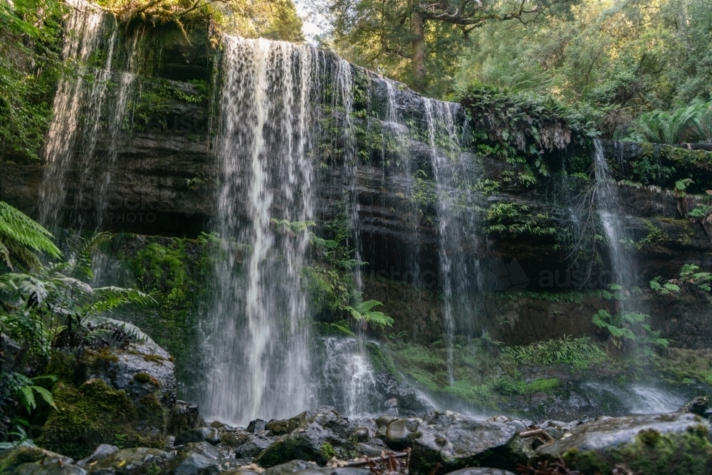 Russell Falls, Tasmania - Australian Stock Image