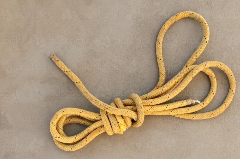 Sailing Rope - Australian Stock Image