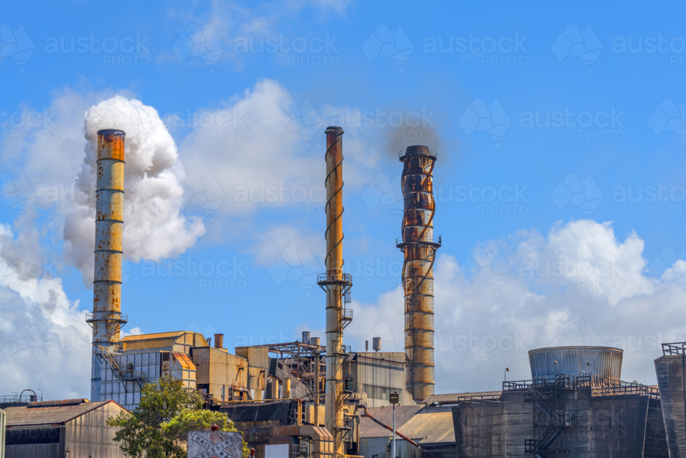 Sarina Mill, near Mackay in north Queensland - Australian Stock Image
