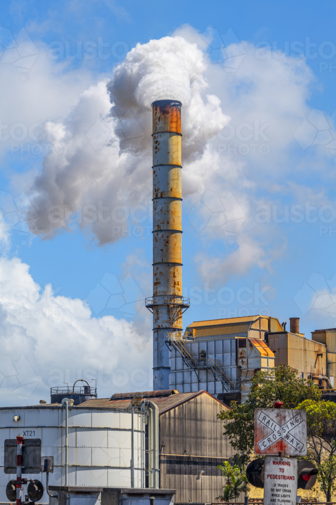 Sarina Mill, near Mackay in north Queensland - Australian Stock Image