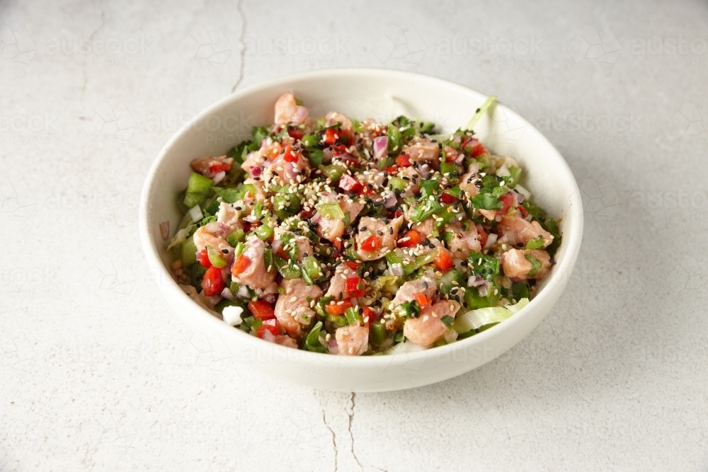 Sashimi dish - Australian Stock Image