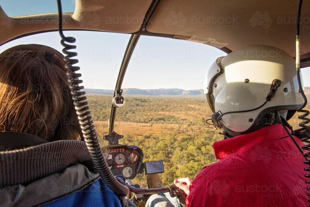 Scenic Flight - Australian Stock Image