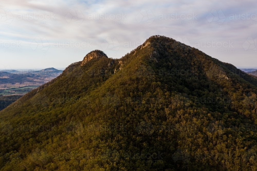 scenic rim mount barney and moogerah landscape - Australian Stock Image